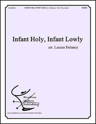 Infant Holy, Infant Lowly Handbell sheet music cover Thumbnail